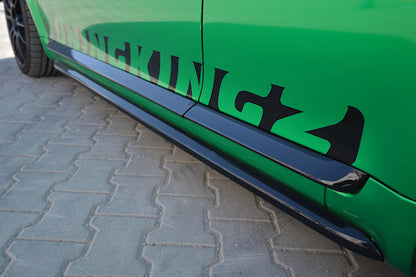 Seitenschweller Ansatz für AUDI S3 8L Carbon Look