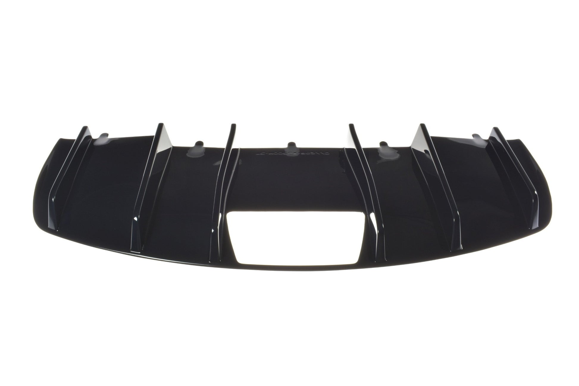 Diffusor Heck Ansatz für TESLA MODEL X schwarz Hochglanz