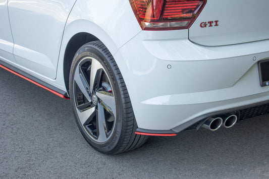 Heck Ansatz Flaps Diffusor für Volkswagen Polo GTI Mk6
