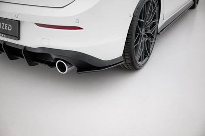 Street Pro Heck Ansatz Flaps Diffusor V.1 für VW Golf GTI / GTE / R-Line Mk8