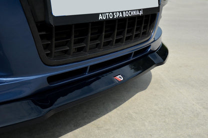 Front Ansatz für Audi A6 S-Line C6   schwarz Hochglanz
