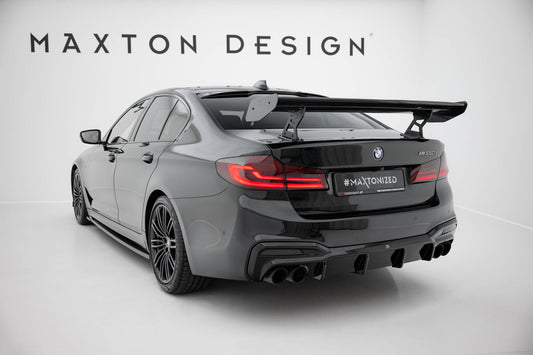 Carbon Spoiler With Internal Brackets Uprights BMW 5er / M5 Limousine G30 / F90