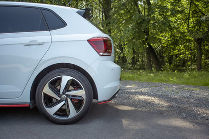 Heck Ansatz Flaps Diffusor für Volkswagen Polo GTI Mk6