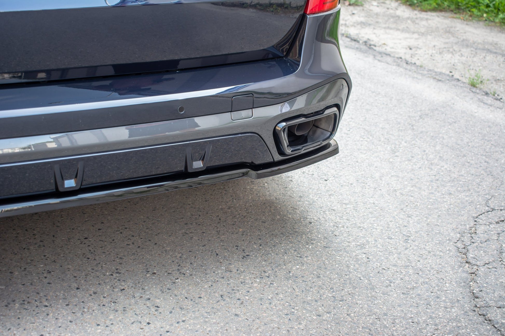 Heckansatz BMW X5 G05 M Paket schwarz Hochglanz