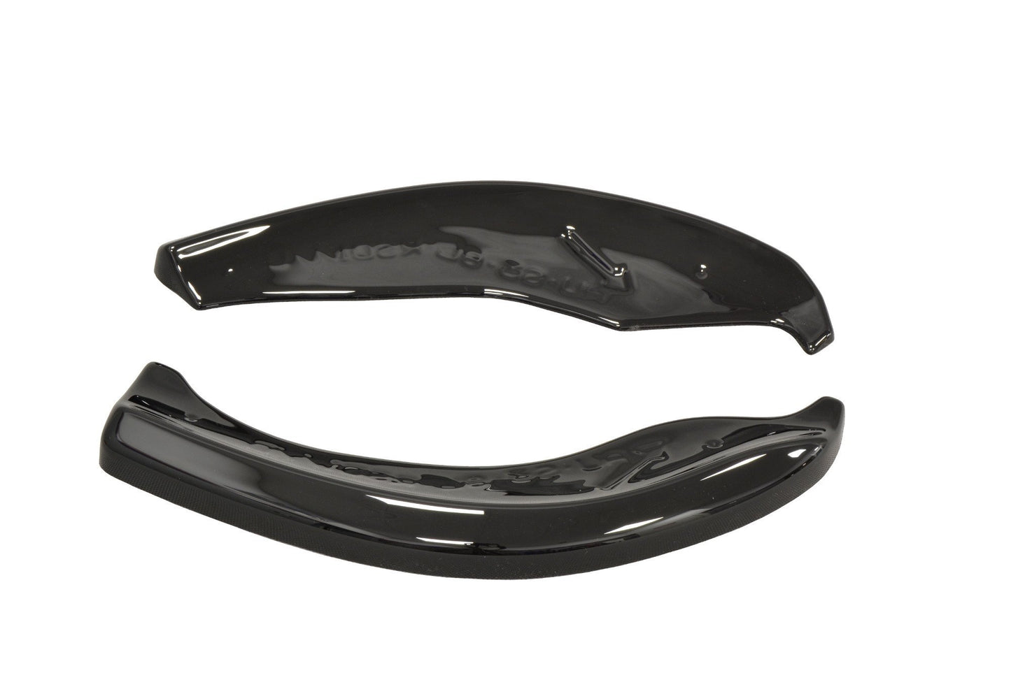 Heck Ansatz Flaps Diffusor V.1 für AUDI S3 8L schwarz Hochglanz