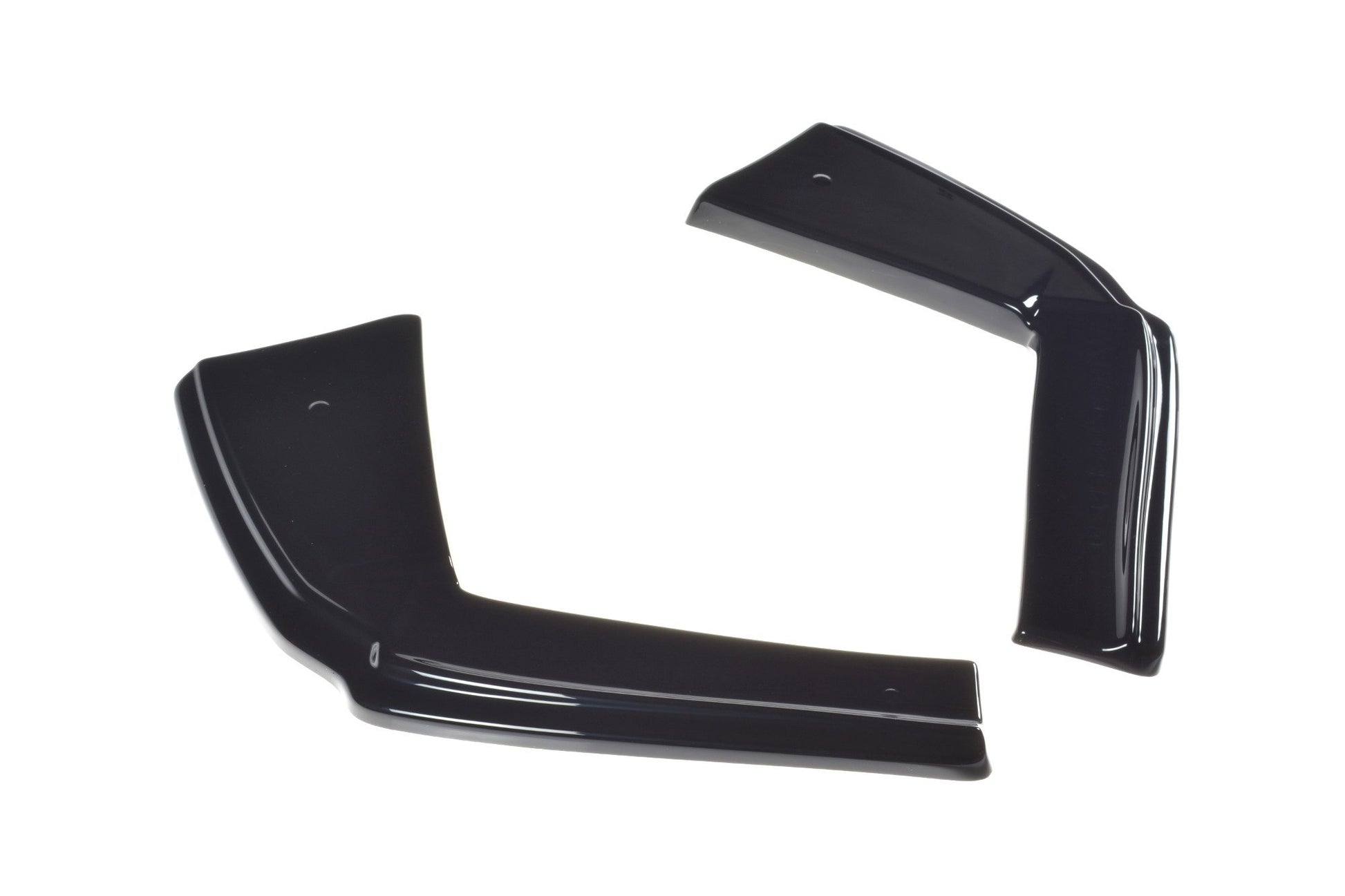 Heck Ansatz Flaps Diffusor für ALFA ROMEO GIULIA VELOCE  schwarz Hochglanz