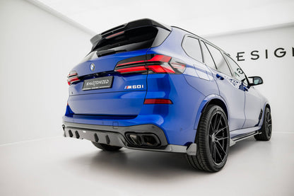 Prepreg Carbon Fiber Diffusor Heck Ansatz für BMW X5 M-Paket G05 Facelift