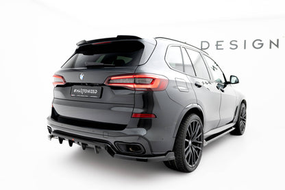 Spoiler CAP V.1 für BMW X5 G05 M Paket schwarz Hochglanz