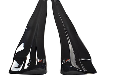 Seitenschweller Ansatz für MASERATI QUATTROPORTE MK.6 vor Facelift Carbon Look