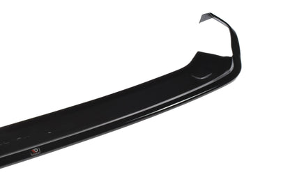 Front Ansatz V.7 für VW Golf 7 R / R-Line Facelift schwarz matt