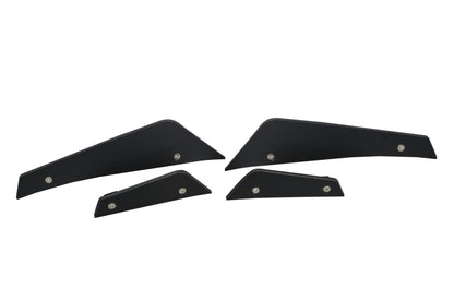 Ailes de pare-chocs avant (Canards) Ford Fiesta 7 ST Mk7 FL