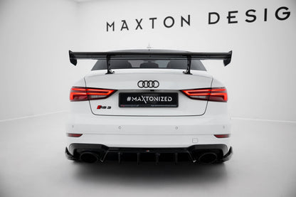 Carbon Spoiler With Internal Brackets Uprights Audi A3 / A3 S-Line / S3 / RS3 Limousine 8V / 8V Facelift