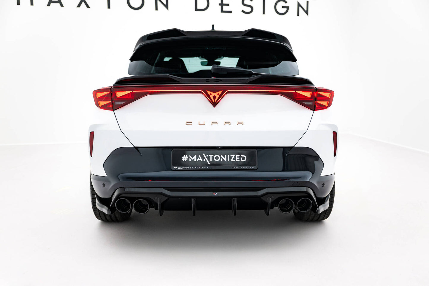 Diffusor Heck Ansatz + Endrohre für Cupra Formentor Mk1
