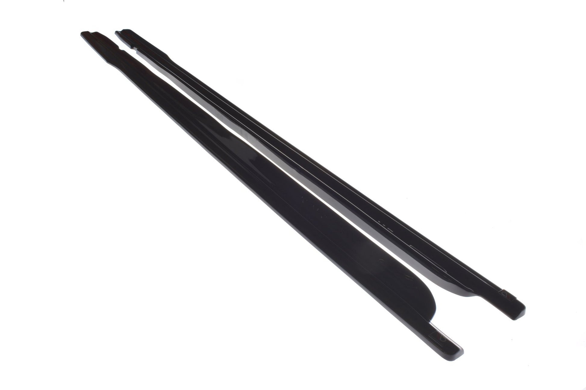 Seitenschweller Ansatz für Skoda Superb Liftback / Combi Mk3 Facelift schwarz Hochglanz