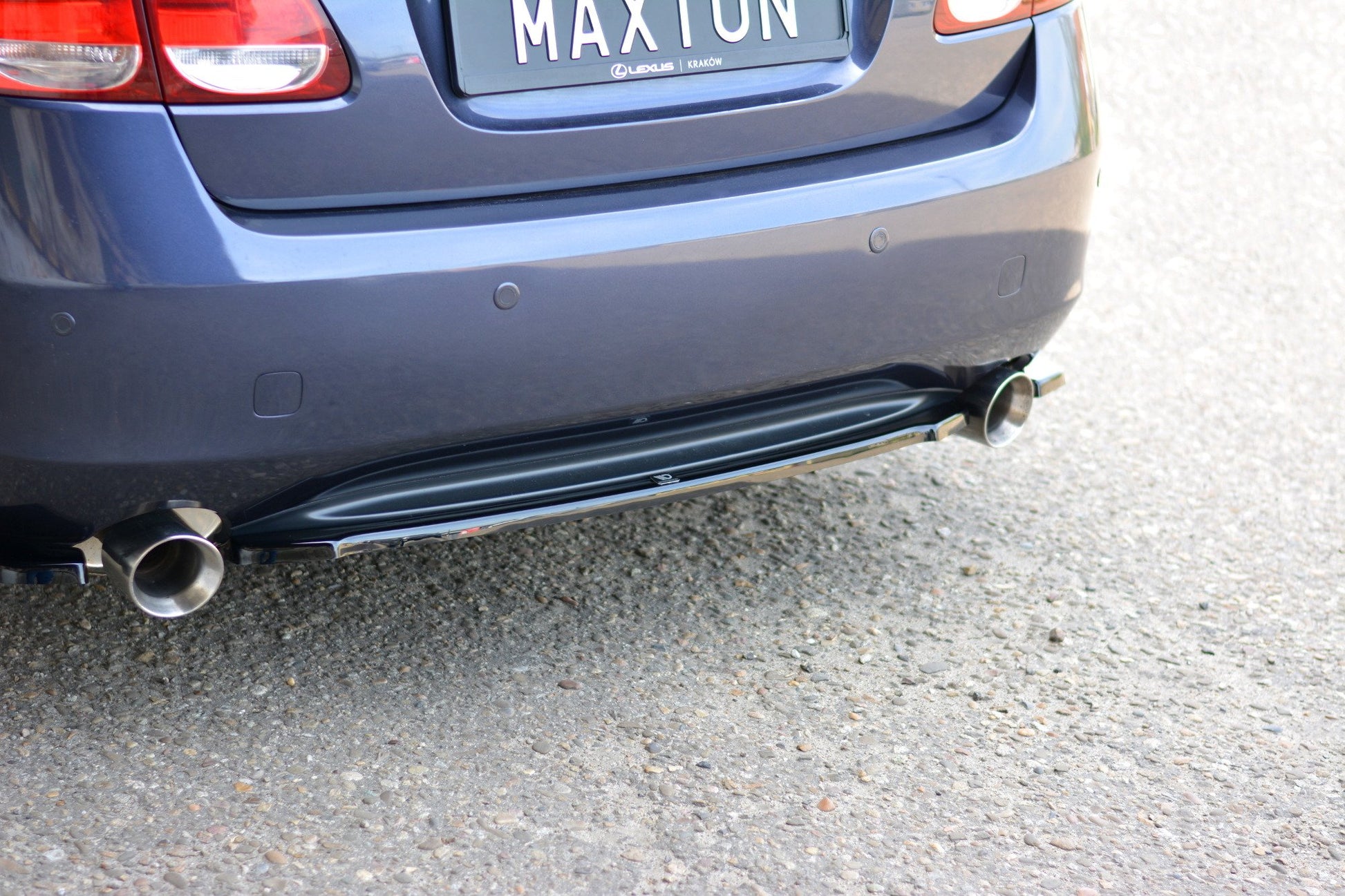 Heckansatz LEXUS GS MK.3 schwarz Hochglanz