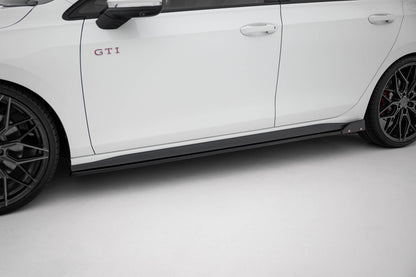 Seitenschweller Ansatz V.2 für + Flaps für VW Golf GTI / GTE / GTI Clubsport / GTD / R-Line Mk8