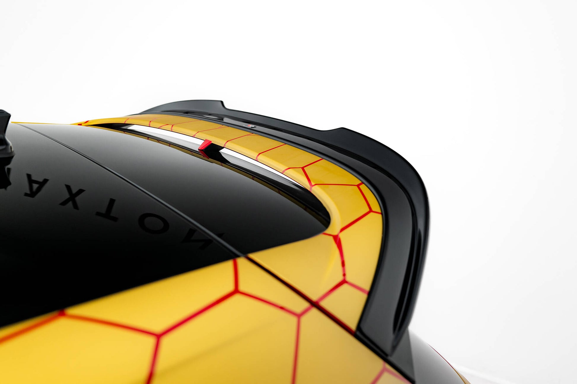 Spoiler CAP V.2 für VW Golf  R-Performance Mk8 Facelift schwarz Hochglanz
