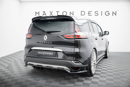Mittlerer Cup Diffusor DTM Look Heck Ansatz für Renault Espace Mk5  schwarz Hochglanz