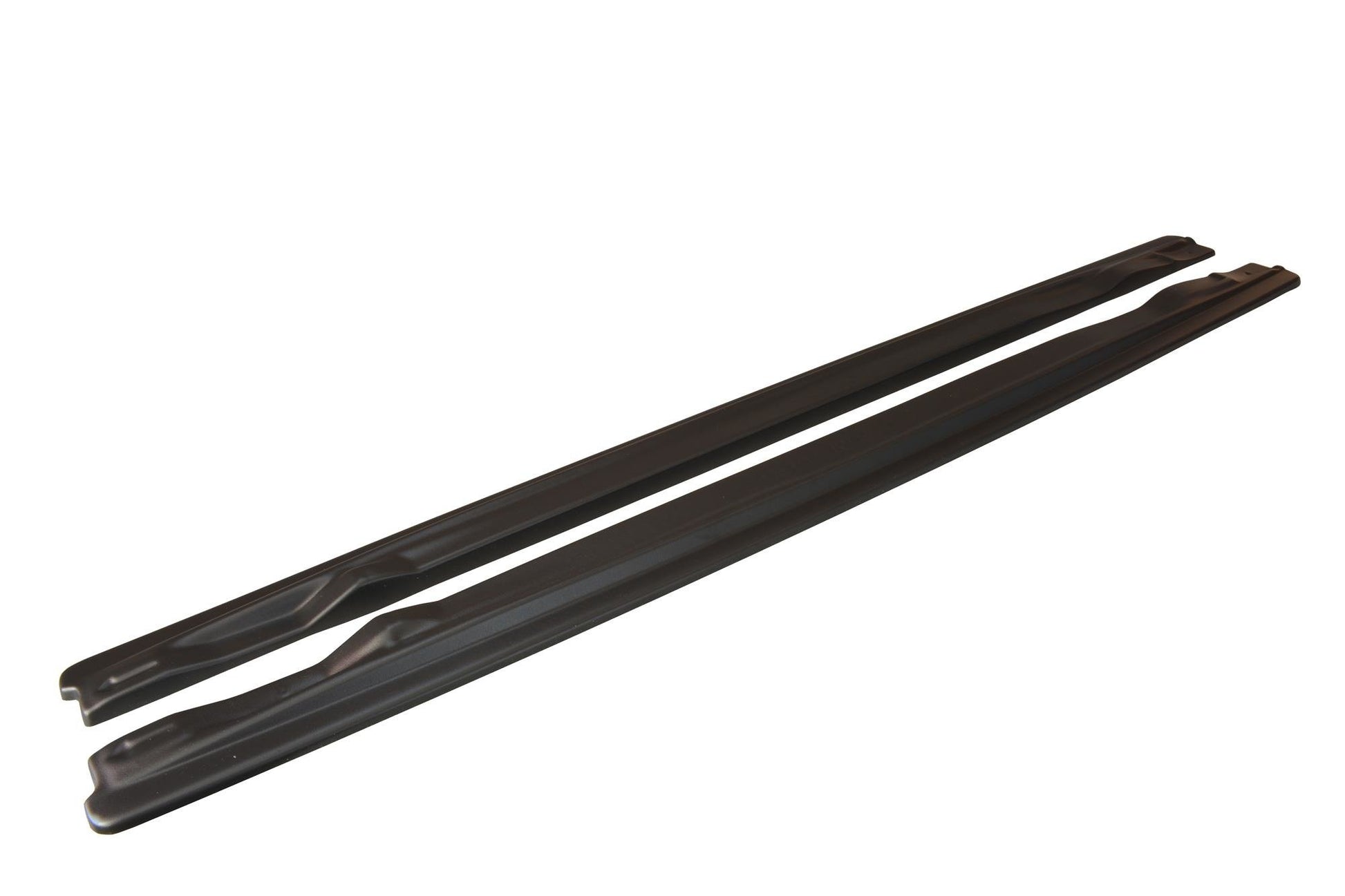 Seitenschweller Ansatz für Audi A6 S-Line C6 / C6 FL schwarz Hochglanz