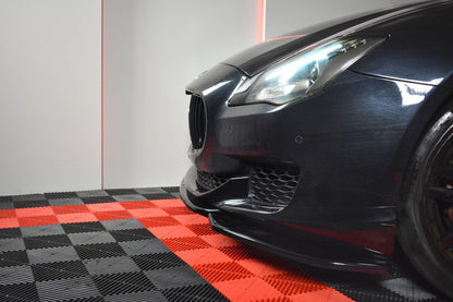 Front Ansatz für MASERATI QUATTROPORTE MK.6 vor Facelift schwarz matt