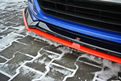 Front Ansatz V.5 für Subaru BRZ Mk1 Facelift schwarz Hochglanz
