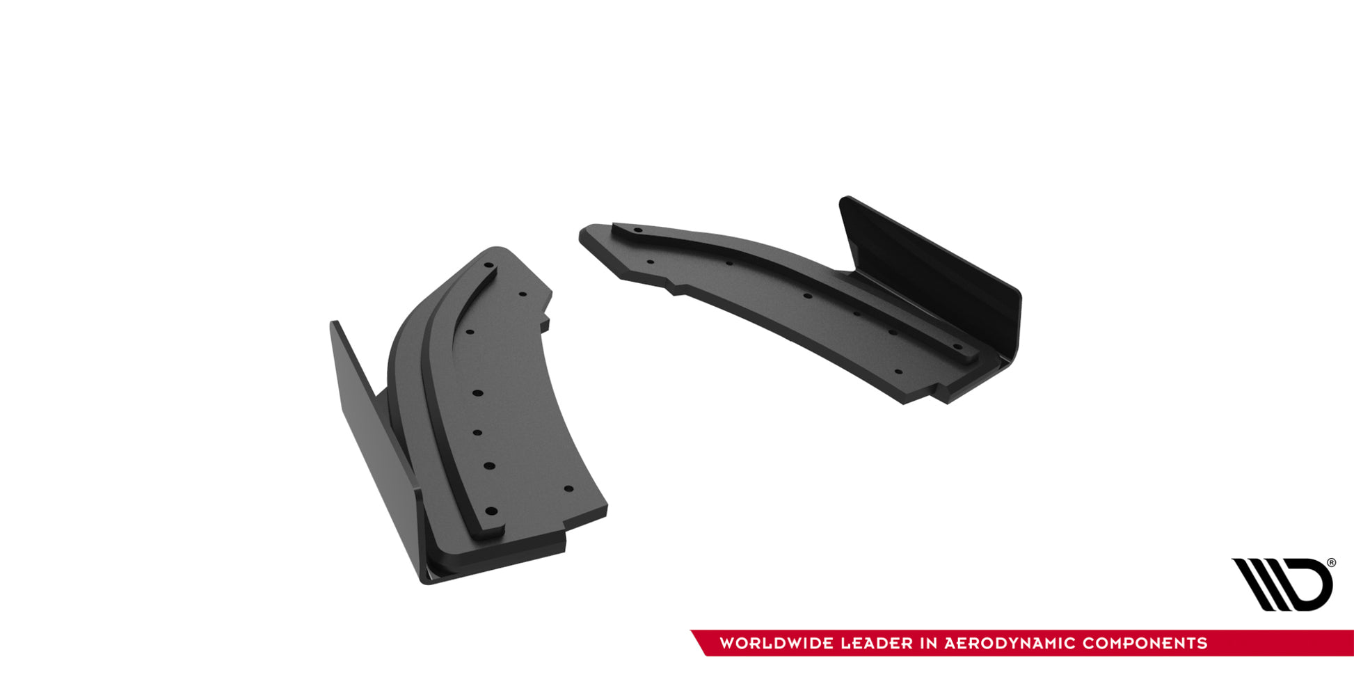 Street Pro Heck Ansatz Flaps Diffusor + Flaps für Mazda 3 MPS Mk1 EU Version schwarz Hochglanz
