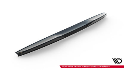 Spoiler CAP 3D für Audi S4 Limousine B8 Facelift schwarz Hochglanz