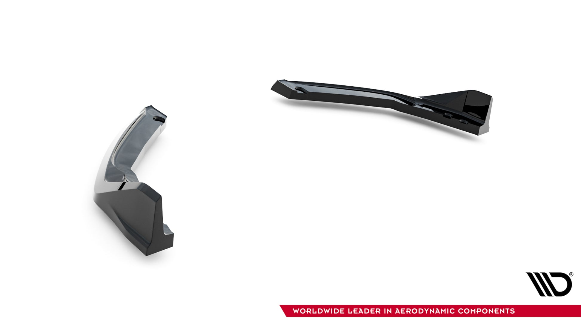 Heck Ansatz Flaps Diffusor V.2 für Toyota GR Corolla Mk12 schwarz Hochglanz
