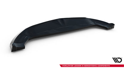 Front Ansatz V.3 für Alfa Romeo Stelvio Mk1 schwarz Hochglanz