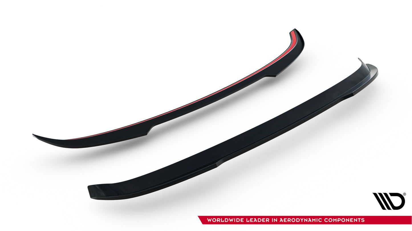 Spoiler CAP für BMW 3er Standard / M340 / M-Paket / M3 Touring G21 / G81 schwarz Hochglanz