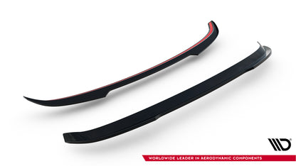 Spoiler CAP für BMW 3er Standard / M340 / M-Paket / M3 Touring G21 / G81 schwarz Hochglanz