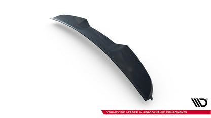 Spoiler CAP 3D für Audi S4 Limousine B8 Facelift schwarz Hochglanz