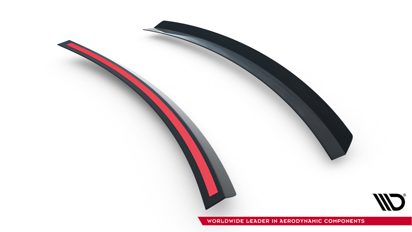 Untere Spoiler CAP für Honda Civic Type-R Mk10 / Mk10 Facelift schwarz Hochglanz