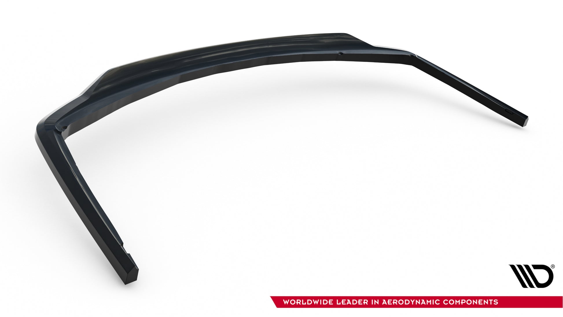 Mittlerer Cup Diffusor DTM Look Heck Ansatz für Toyota Highlander Mk4 schwarz Hochglanz