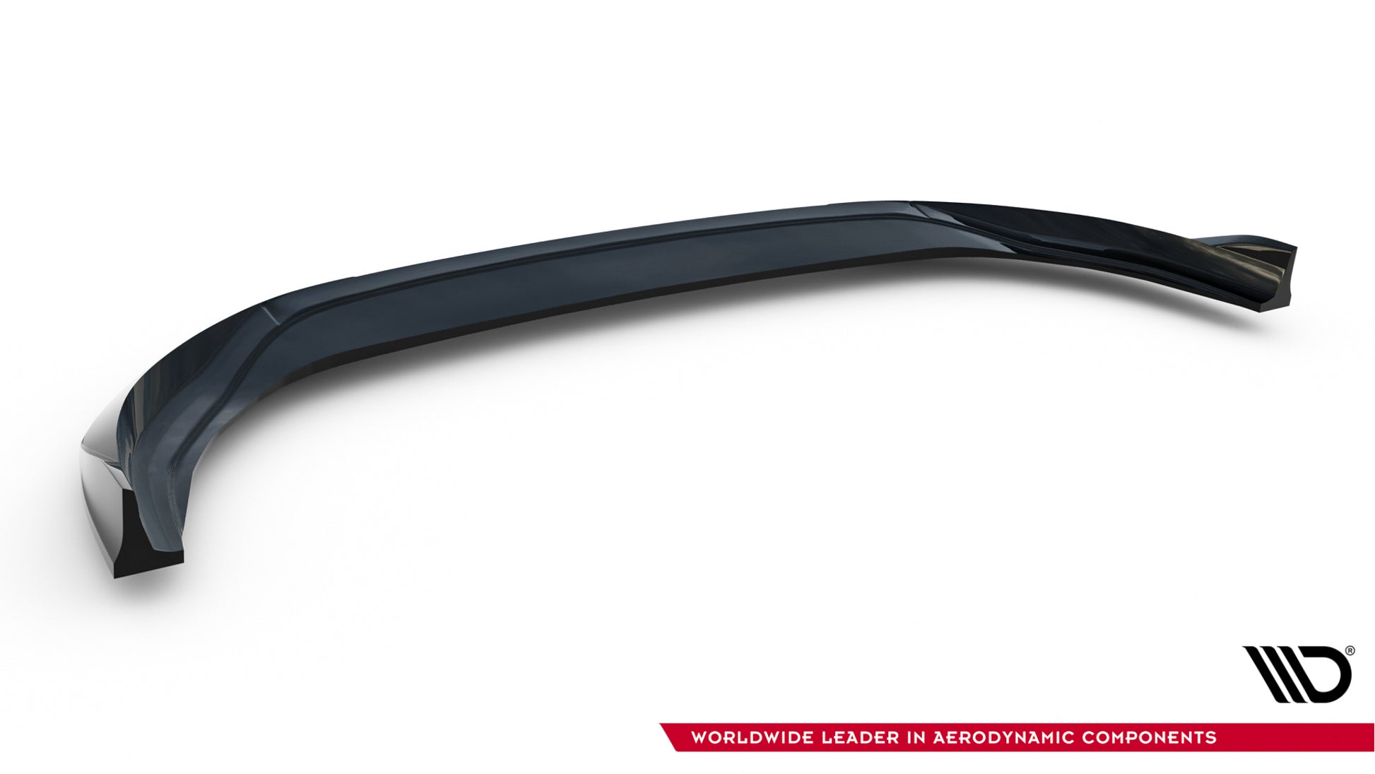 Front Ansatz V.4 für VW Golf R Mk8 Facelift schwarz Hochglanz