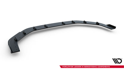 Street Pro Front Ansatz + Flaps für Audi RS3 Limousine 8Y Facelift schwarz Hochglanz