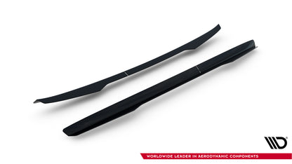 Spoiler CAP für Peugeot Partner Mk3 schwarz Hochglanz