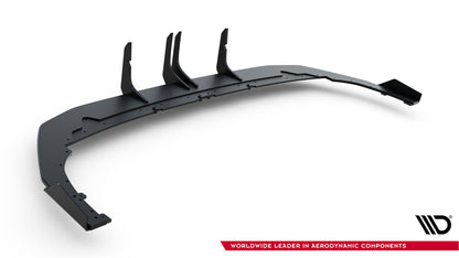 Street Pro Heckschürze + Flaps für Audi RS3 Limousine 8Y Facelift schwarz Hochglanz
