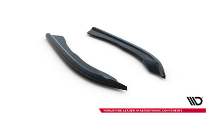 Heck Ansatz Flaps Diffusor V.7 für BMW 4er M-Paket G22 / G23 / G22 Facelift / G23 Facelift schwarz Hochglanz