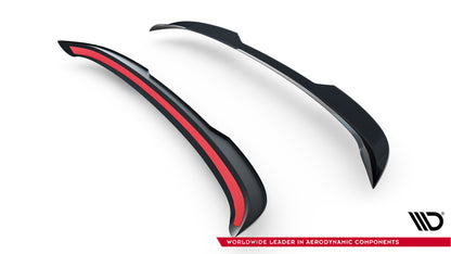 Spoiler CAP für MG HS Mk1 Facelift schwarz Hochglanz