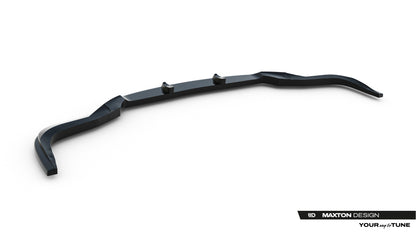 Front Ansatz für Lexus IS F-Sport Mk2 (XE20) Facelift schwarz Hochglanz
