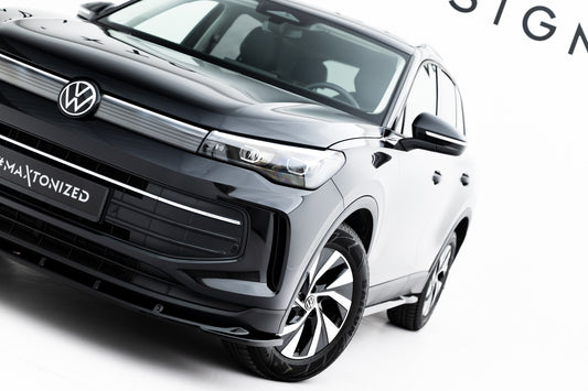 Front Ansatz V.2 für VW Tiguan Mk3 schwarz Hochglanz