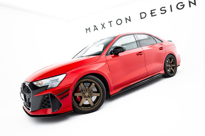 Street Pro Seitenschweller Ansatz für Audi RS3 Limousine 8Y Facelift