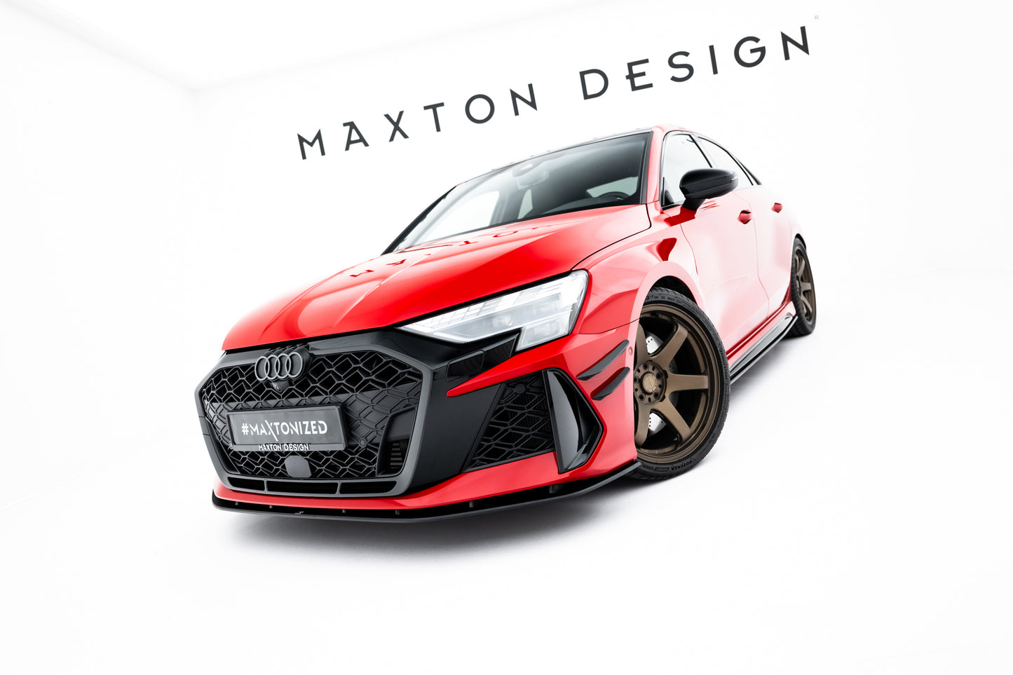 Street Pro Front Ansatz für Audi RS3 Limousine 8Y Facelift