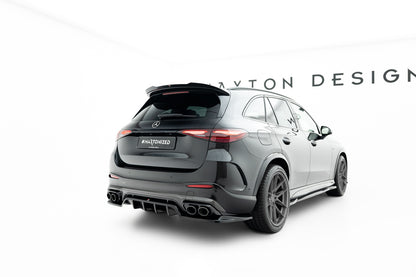 Mittlerer Cup Diffusor DTM Look Heck Ansatz für Mercedes-AMG GLC 43 X254 schwarz Hochglanz
