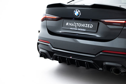Diffusor Heck Ansatz für BMW 4er M-Paket G22 / G23 / G22 Facelift / G23 Facelift
