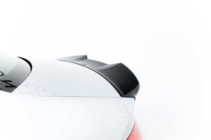Spoiler CAP 3D für Audi S4 Limousine B8 Facelift schwarz Hochglanz