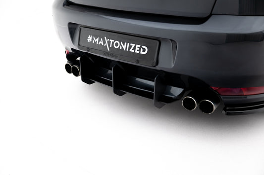 Diffusor Heck Ansatz für Heckschürze für ALFA ROMEO GT