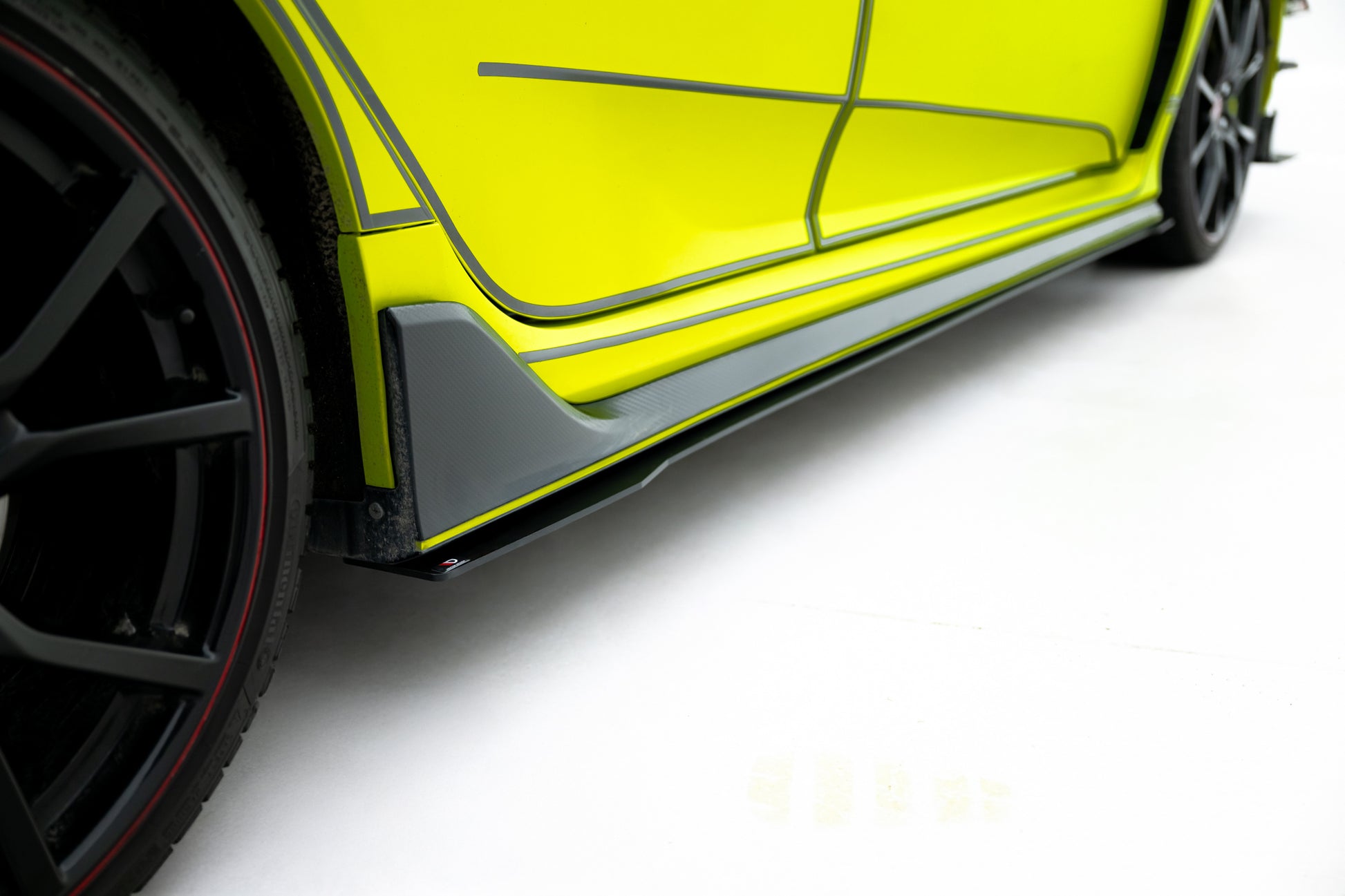 Sport Seitenschweller Ansatz für Honda Civic Type-R Mk10 / Mk10 Facelift