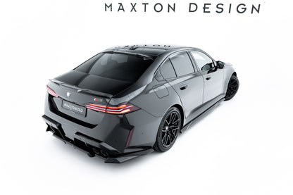 Mittlerer Cup Diffusor DTM Look Heck Ansatz für BMW M5 Limousine / Touring G90 schwarz Hochglanz